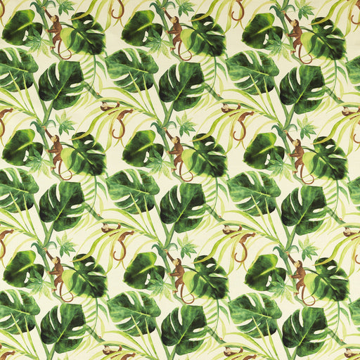 CLARKE AND CLARKE - MONKEY BIZ OUTDOOR- NAT - Fabric by the Yard NAT