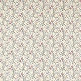 CLARKE AND CLARKE - GOLDEN LILY- DOVE/PLUM - Fabric by the Yard