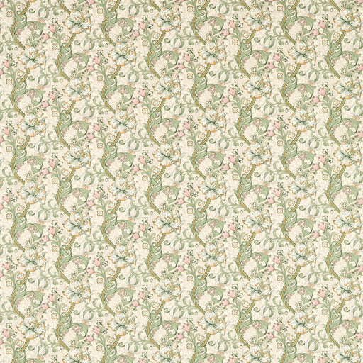 CLARKE AND CLARKE - GOLDEN LILY- LINEN/BLUSH - Fabric by the Yard LINEN/BLUSH