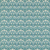 CLARKE AND CLARKE - STRAWBERRY THIEF- TEAL - Fabric by the Yard