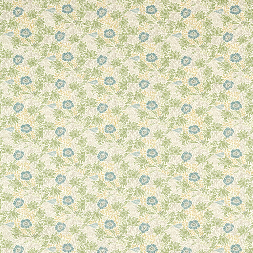 CLARKE AND CLARKE - MALLOW- APPLE/LINEN - Fabric by the Yard APPLE/LINEN