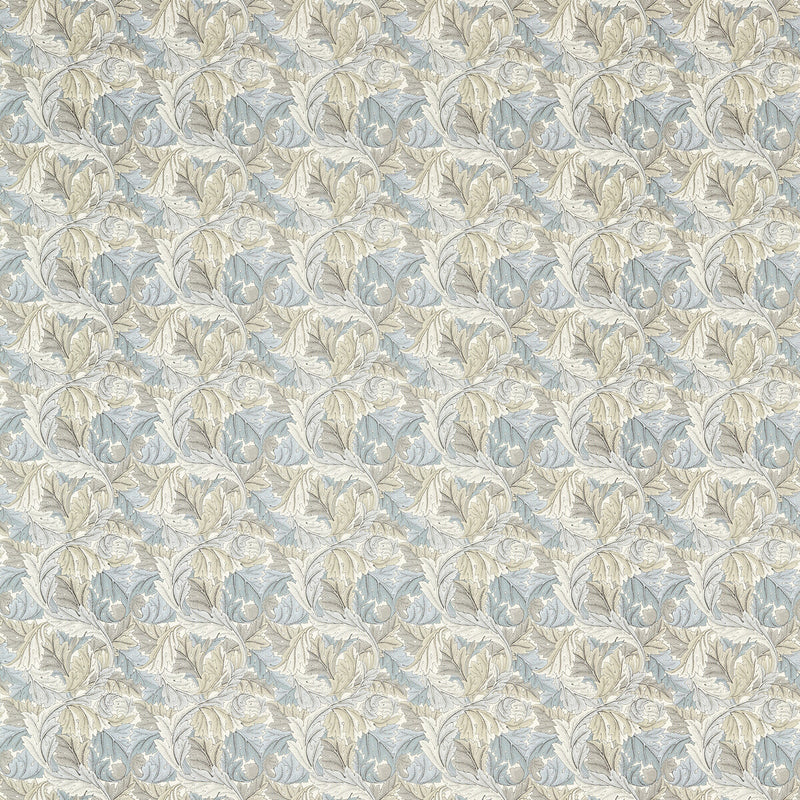 CLARKE AND CLARKE - ACANTHUS- SLATE/DOVE - Fabric by the Yard SLATE/DOVE