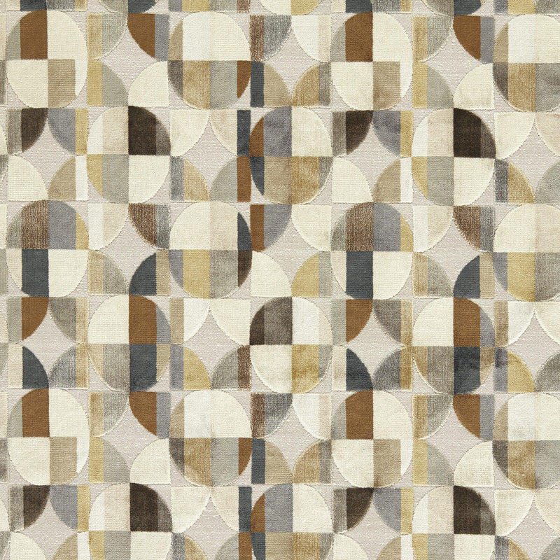 CLARKE AND CLARKE - DELAUNAY- NATURAL - Fabric by the Yard NATURAL