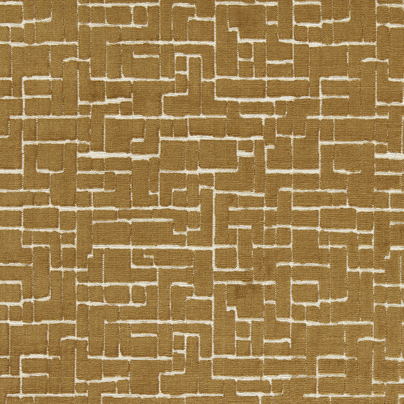 CLARKE AND CLARKE - KUPKA- BRONZE - Fabric by the Yard BRONZE