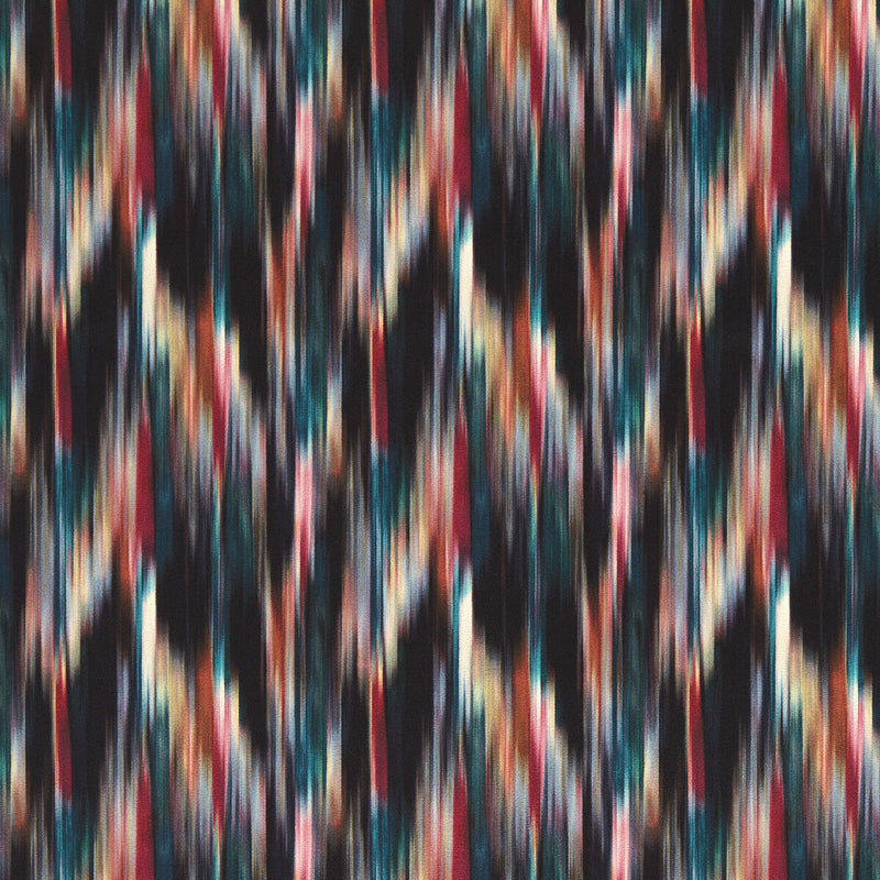 CLARKE AND CLARKE - MELANGE- MAGENTA PEACOCK - Fabric by the Yard MAGENTA PEACOCK