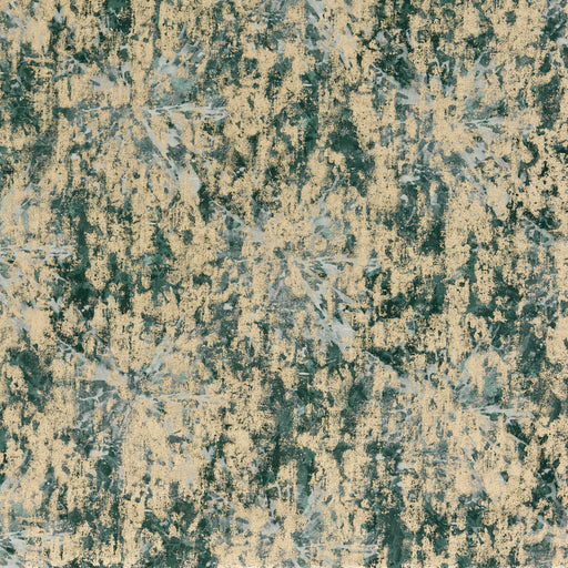 CLARKE AND CLARKE - DIPINTO- TEAL - Fabric by the Yard TEAL