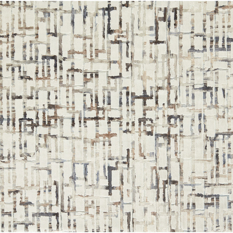 CLARKE AND CLARKE - QUADRATA- IVORY - Fabric by the Yard IVORY