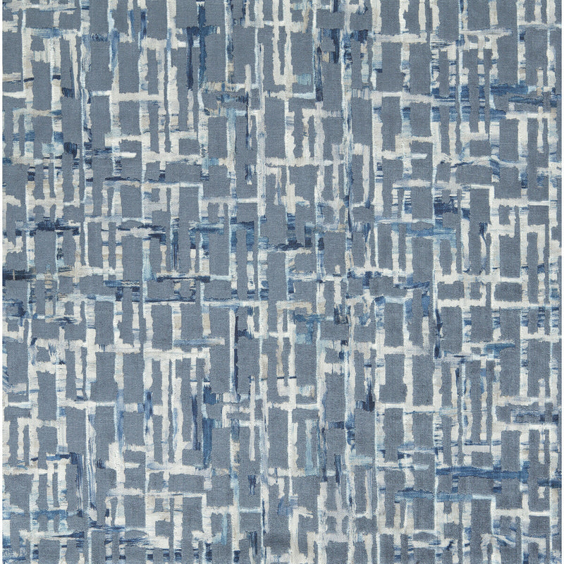 CLARKE AND CLARKE - QUADRATA- MIDNIGHT - Fabric by the Yard MIDNIGHT