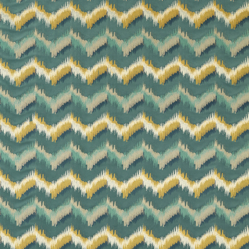 CLARKE AND CLARKE - SAGOMA- TEAL - Fabric by the Yard TEAL