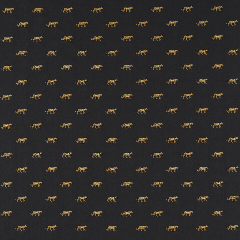 CLARKE AND CLARKE - DUMA- NOIR - Fabric by the Yard NOIR
