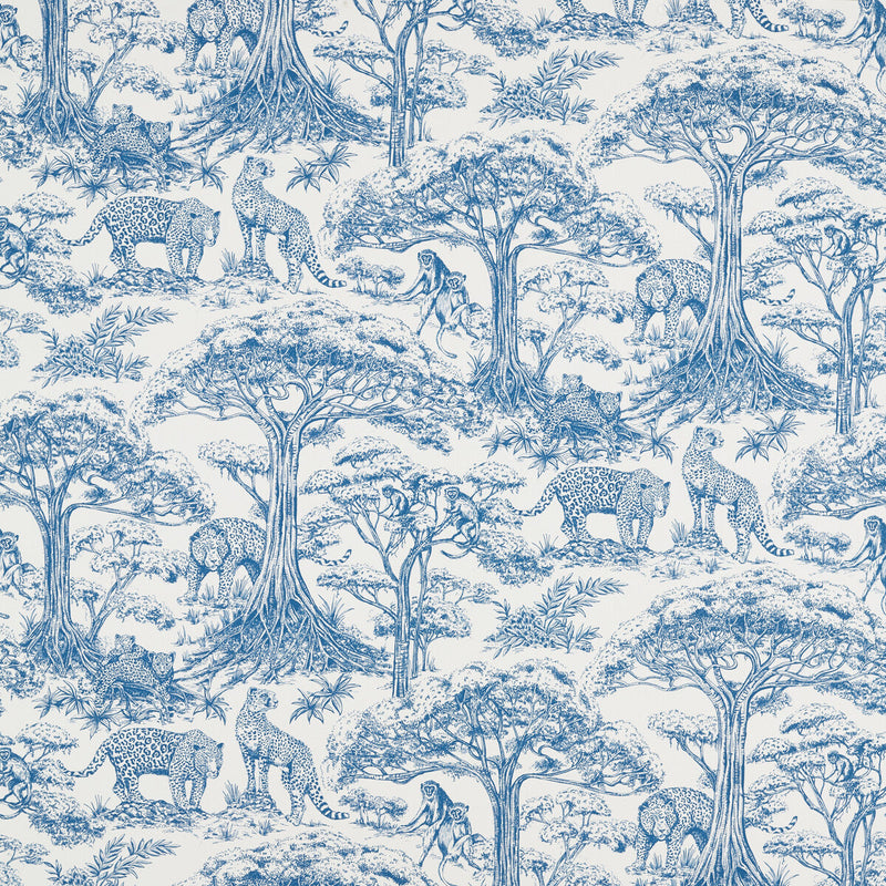 CLARKE AND CLARKE - KISUMU- CARIBBEAN - Fabric by the Yard CARIBBEAN
