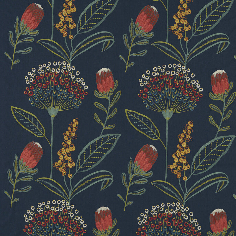 CLARKE AND CLARKE - PROTINI- MIDNIGHT - Fabric by the Yard MIDNIGHT