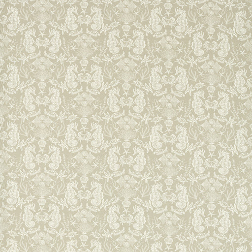 CLARKE AND CLARKE - AQUARIUM- NATURAL - Fabric by the Yard NATURAL