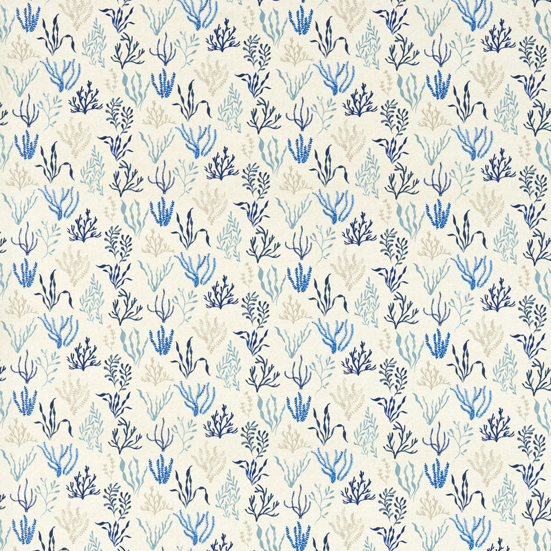 CLARKE AND CLARKE - PORTSIDE- OCEAN - Fabric by the Yard OCEAN