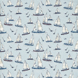 CLARKE AND CLARKE - SAILING- YACHT - Fabric by the Yard