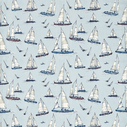 CLARKE AND CLARKE - SAILING- YACHT - Fabric by the Yard YACHT
