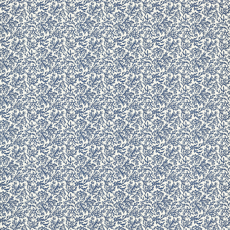 CLARKE AND CLARKE - SEABED- NAVY - Fabric by the Yard NAVY
