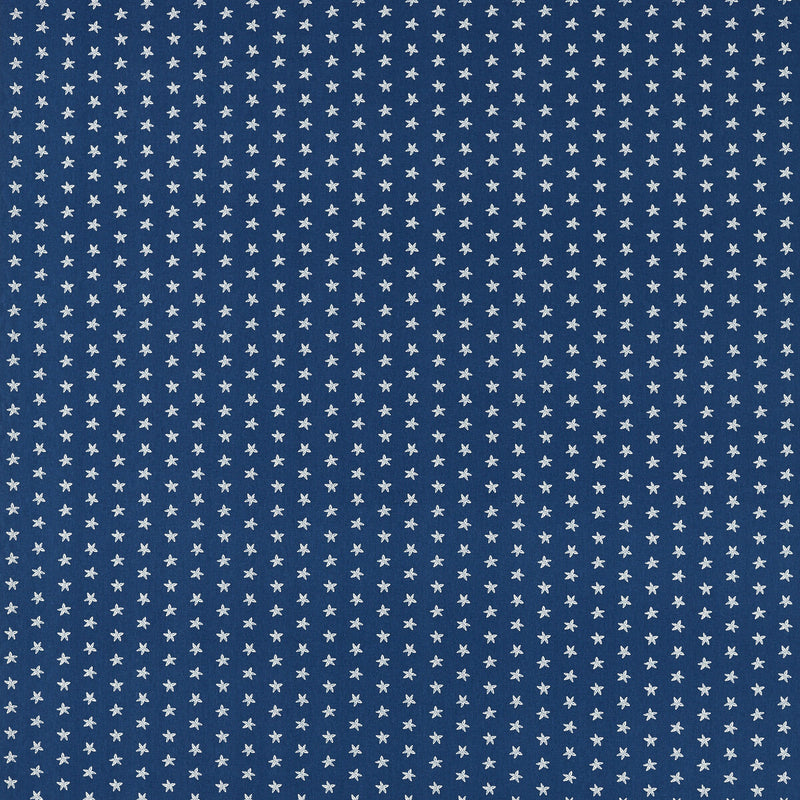 CLARKE AND CLARKE - SEASTAR- NAVY - Fabric by the Yard NAVY