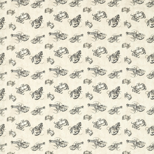 CLARKE AND CLARKE - F1731/01 - SHELLFISH - Fabric By the Yard
