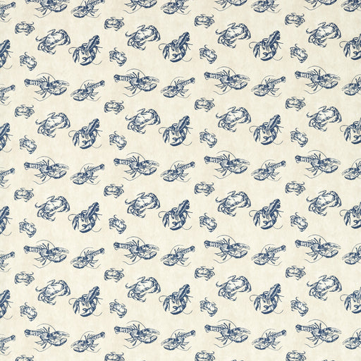 CLARKE AND CLARKE - F1731/02 - SHELLFISH - Fabric By the Yard