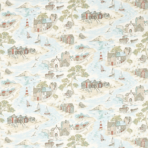 CLARKE AND CLARKE - F1733/02 - WATERFRONT - Fabric By the Yard