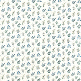 CLARKE AND CLARKE - LEIDEN- DENIM - Fabric by the Yard