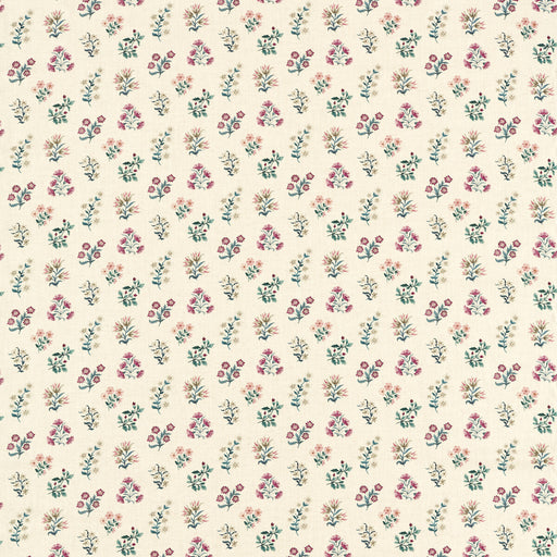 CLARKE AND CLARKE - LEIDEN- TEAL BERRY - Fabric by the Yard TEAL BERRY