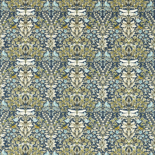CLARKE AND CLARKE - MIRABELL - MIDNIGHT - Fabric By The YARD
