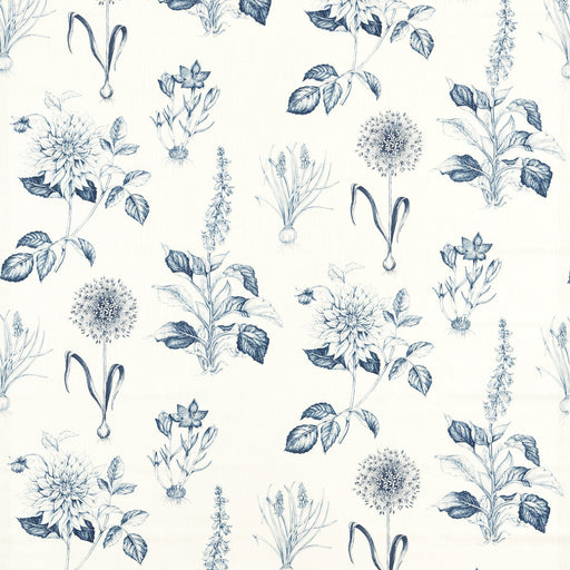 CLARKE AND CLARKE - ROSERAIE - MIDNIGHT - Fabric By The YARD
