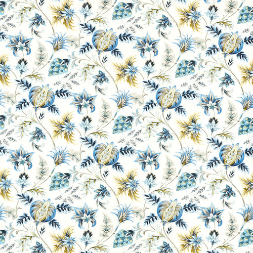 CLARKE AND CLARKE - SIZERGH - COBALT - Fabric By The YARD