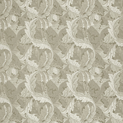 CLARKE AND CLARKE - ACANTHUS JACQUARD- NATURAL - Fabric by the Yard NATURAL