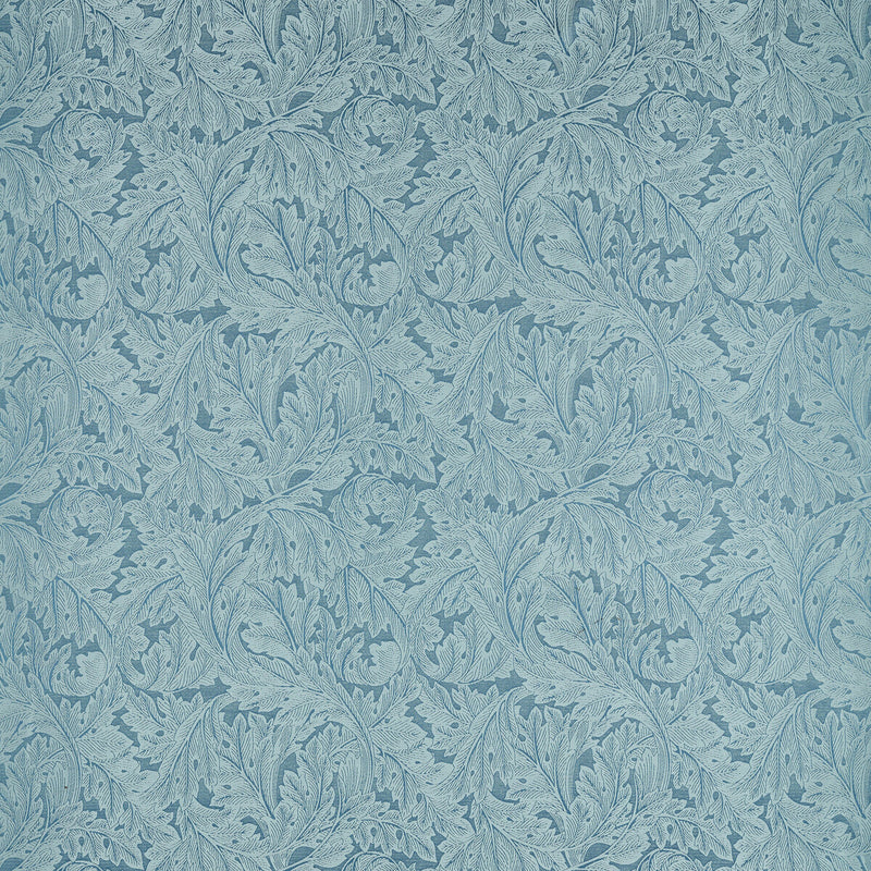 CLARKE AND CLARKE - ACANTHUS WEAVE- DENIM - Fabric by the Yard DENIM
