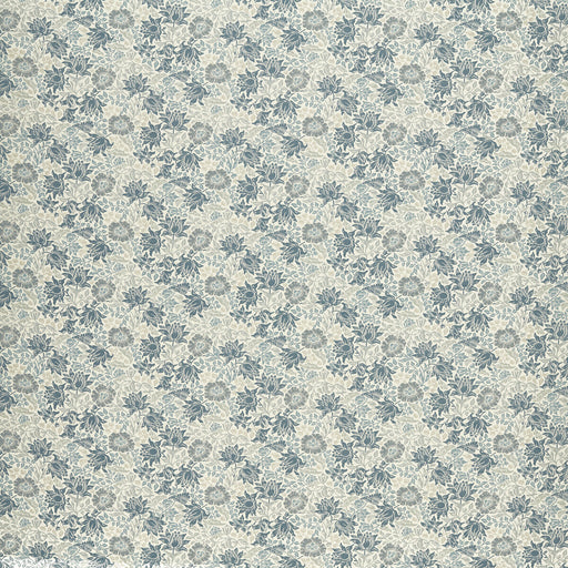 CLARKE AND CLARKE - MALLOW JACQUARD- MIDNIGHT/DENIM - Fabric by the Yard MIDNIGHT/DENIM