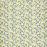 CLARKE AND CLARKE - MALLOW JACQUARD- MINERAL/CHARTREUSE - Fabric by the Yard