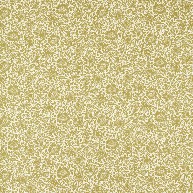 CLARKE AND CLARKE - MALLOW WEAVE- CHARTREUSE - Fabric by the Yard CHARTREUSE