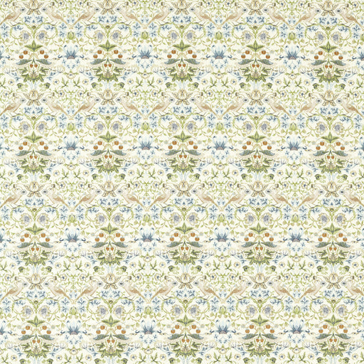 CLARKE AND CLARKE - F1745/01 - STRAWBERRY THIEF EMBROIDERY - Fabric By the Yard