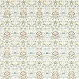 CLARKE AND CLARKE - STRAWBERRY THIEF EMBROIDERY- DENIM - Fabric by the Yard