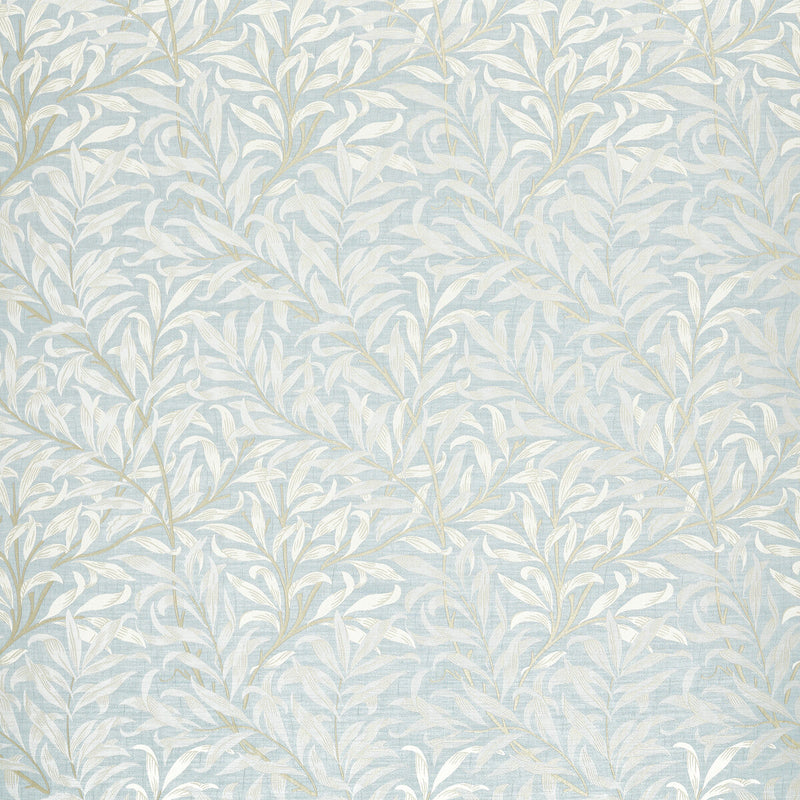 CLARKE AND CLARKE - WILLOW BOUGHS JACQUARD- DENIM - Fabric by the Yard DENIM