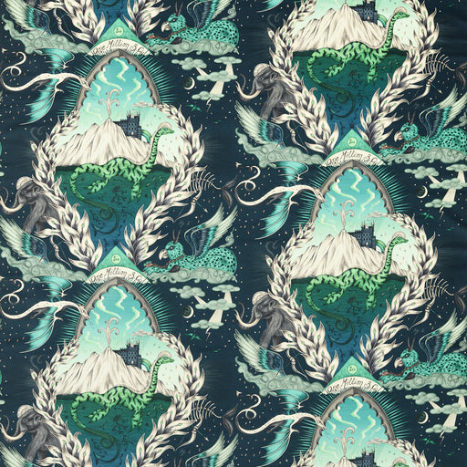 CLARKE AND CLARKE - F1752/01 - HIGHLANDIA VELVET - Fabric By the Yard