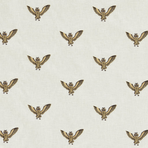 CLARKE AND CLARKE - F1755/01 - OWL OF ATHENA - Fabric By the Yard