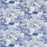 CLARKE AND CLARKE - PARADISE LOST- INK - Fabric by the Yard