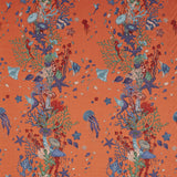 CLARKE AND CLARKE - SEAFOREST JACQUARD- PEACH - Fabric by the Yard