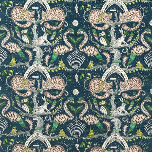 CLARKE AND CLARKE - F1764/02 - WONDER WORLD VELVET - Fabric By the Yard