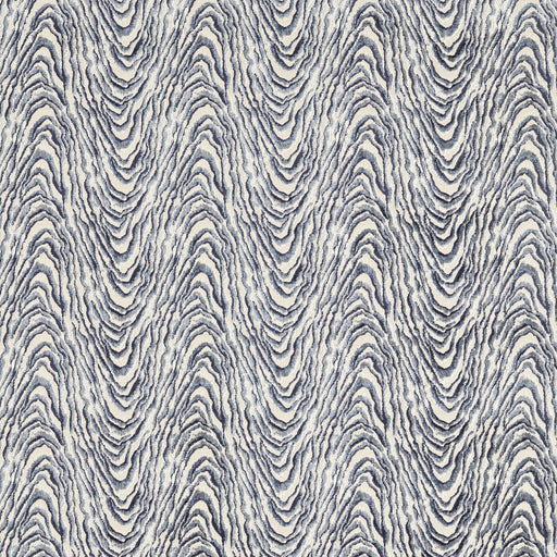 CLARKE AND CLARKE - DELVOYE VELVET - INK - Fabric By The YARD