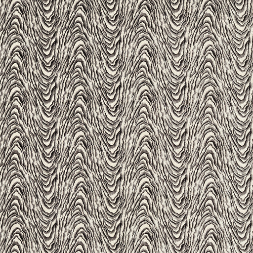 CLARKE AND CLARKE - DELVOYE VELVET - NOIR - Fabric By The YARD