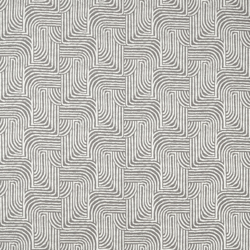 CLARKE AND CLARKE - GORMLEY JACQUARD - SLATE - Fabric By The YARD