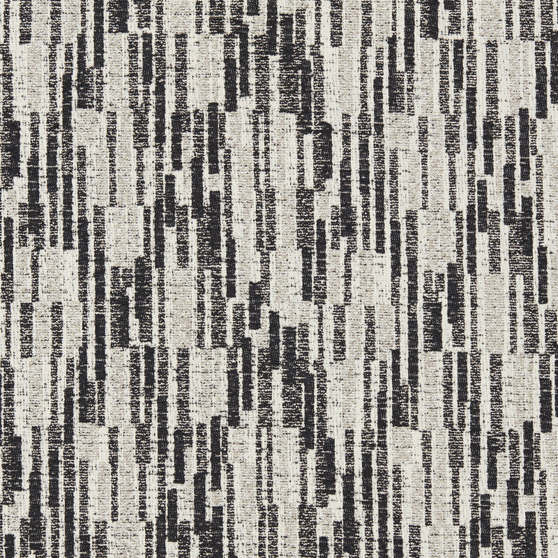 CLARKE AND CLARKE - JUNO JACQUARD - NOIR - Fabric By The YARD