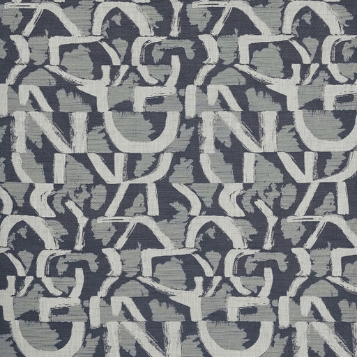 CLARKE AND CLARKE - PIERO JACQUARD - INK - Fabric By The YARD