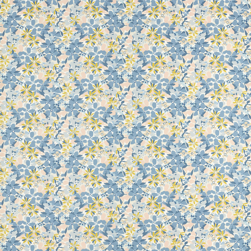 CLARKE AND CLARKE - CLEMENTINE - DENIM - Fabric By The YARD