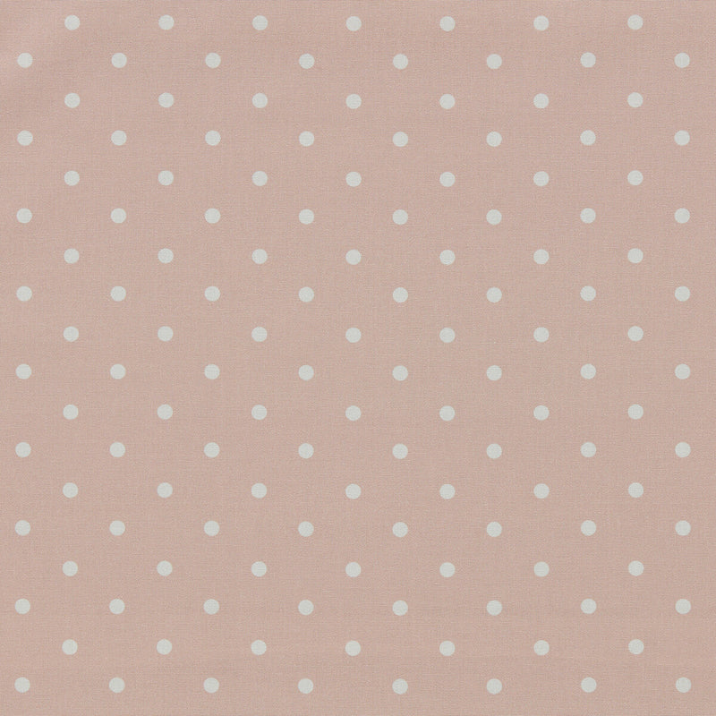 CLARKE AND CLARKE - DOTTY - BLUSH - Fabric By The YARD